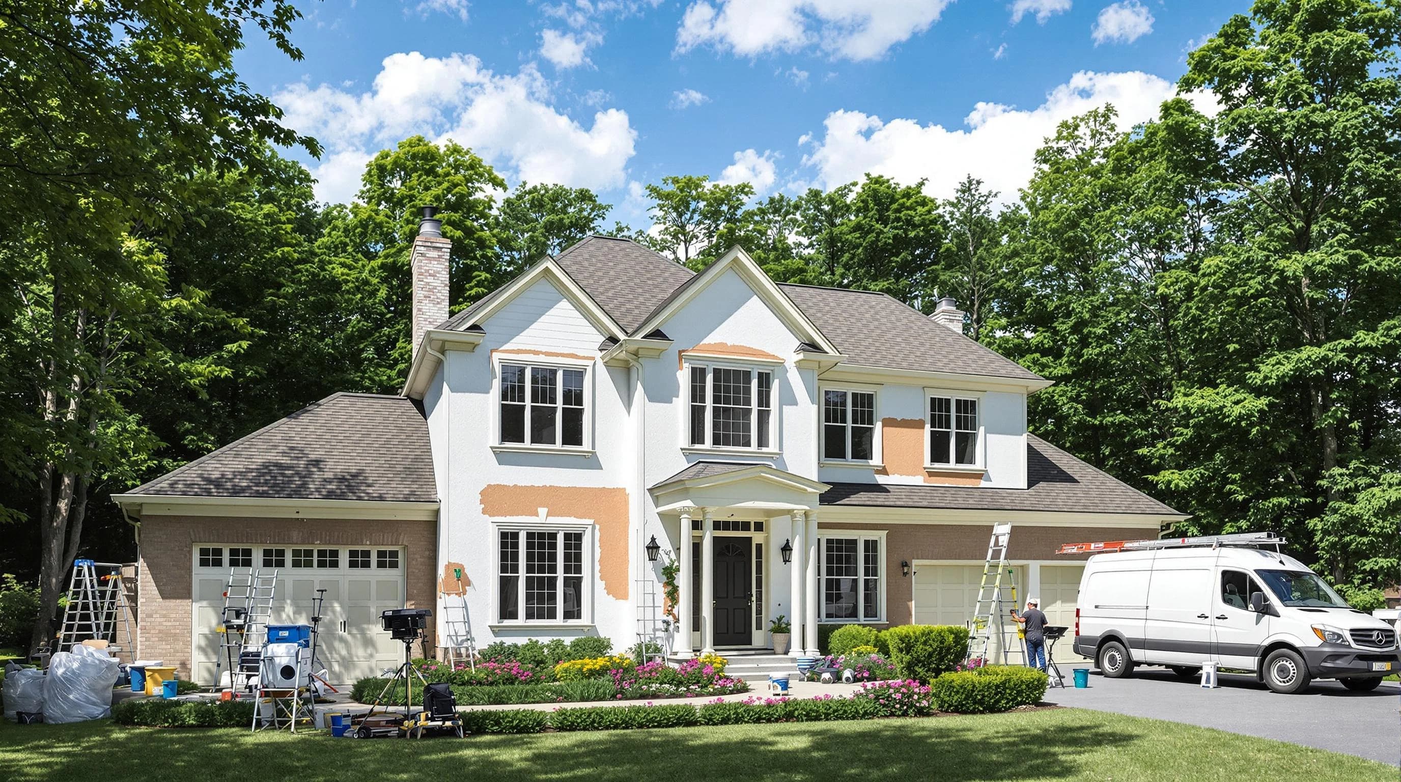 Avondale House Painters painting equipment